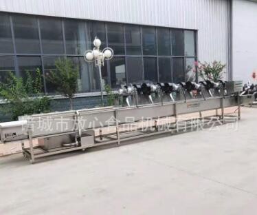 速冻玉米豆角流水线